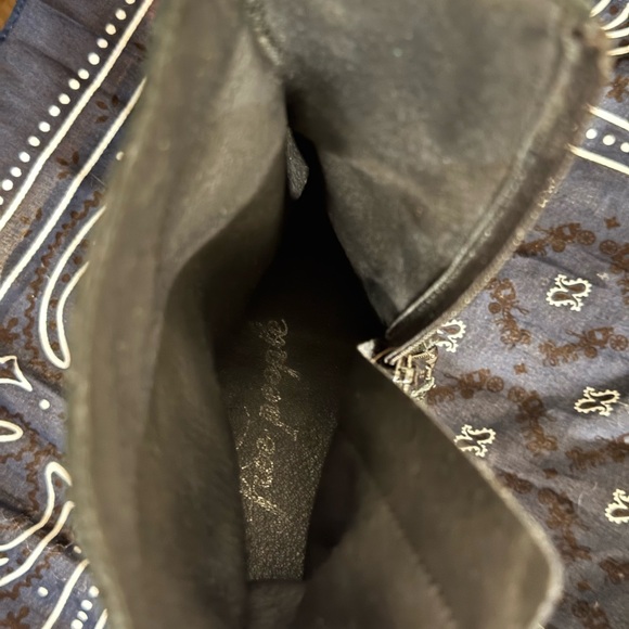 Free People Black Tight Ankle Boot - Picture 6 of 7